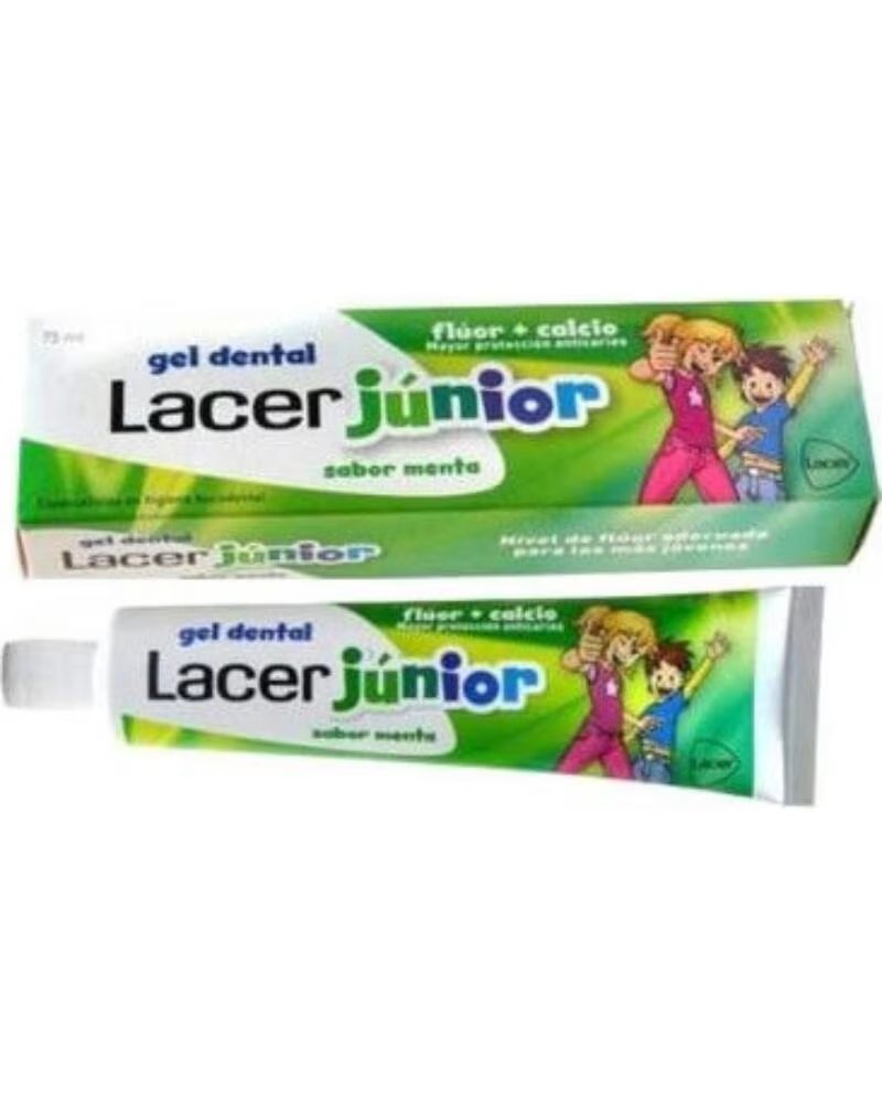 LACER JUNIOR MINT DENTAL GEL 75ML
