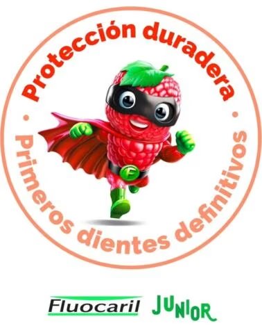 FLUOCARIL PASTA DENTÍFRICA INFANTIL JUNIOR SABOR FRUTOS VERMELHOS DUPLO 2 X 75 ML