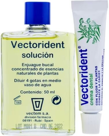 VECTORIDENT SOLUTION CONCENTRATED MOUTHWASH WITH NATURAL PLANT ESSENCES