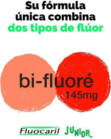 FLUOCARIL PASTA DENTÍFRICA INFANTIL JUNIOR SABOR FRUTOS VERMELHOS DUPLO 2 X 75 ML