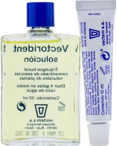 VECTORIDENT SOLUTION CONCENTRATED MOUTHWASH WITH NATURAL PLANT ESSENCES