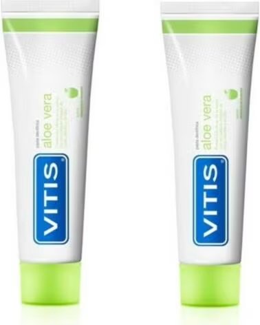 VITIS ALOE VERA APPLE MINT TOOTHPASTE 2X150ML