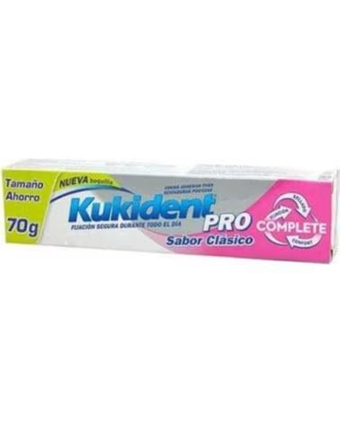 KUKIDENT PRO COMPLETE CLASSIC FLAVOR ADHESIVE CREAM DENTURES