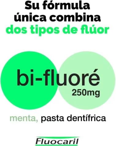 FLUOCARIL BI-FLUORÉ 250 MG PASTA DENTÍFRICA MENTA 125 ML