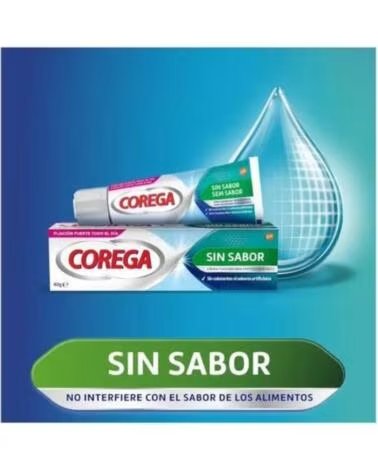 COREGA SIN SABOR CREMA FIJADORA PARA PRÓTESIS DENTALES