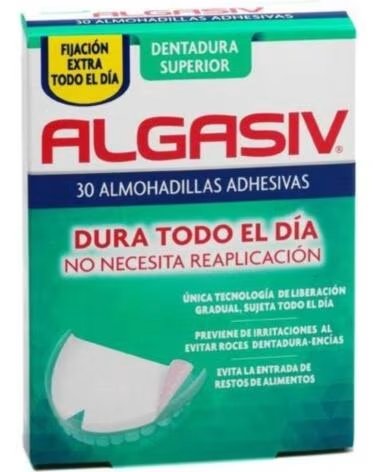 ALGASIV UPPER ADHESIVE DENTURE CUSHIONS 30 UNITS