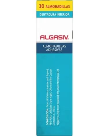 ALGASIV LOWER ADHESIVE PADS 30 UNITS