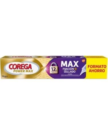 COREGA MAX FIXACIÓN Y SELLADO CREMA FIJADORA PARA PRÓTESIS DENTALES