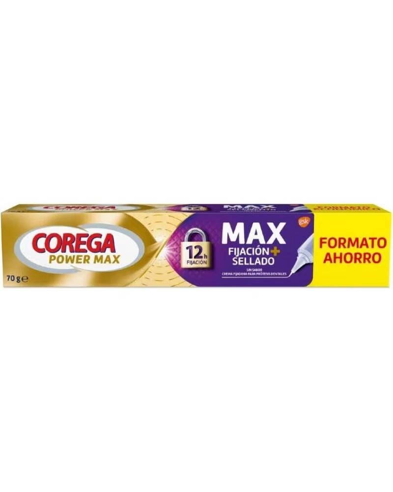 COREGA MAX FIXIERUNG UND VERSIEGELUNG HAFTCREME FÜR ZAHNPROTHESEN