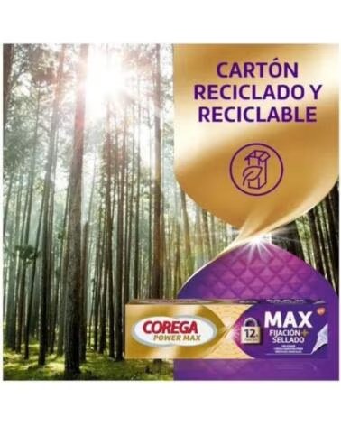 COREGA MAX FIXATION ET SCELLEMENT CRÈME FIXATIVE POUR PROTHÈSES DENTAIRES