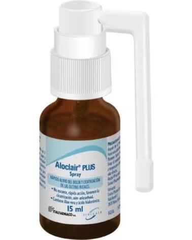 ALOCLAIR PLUS ORAL HEALING SPRAY 15 ML