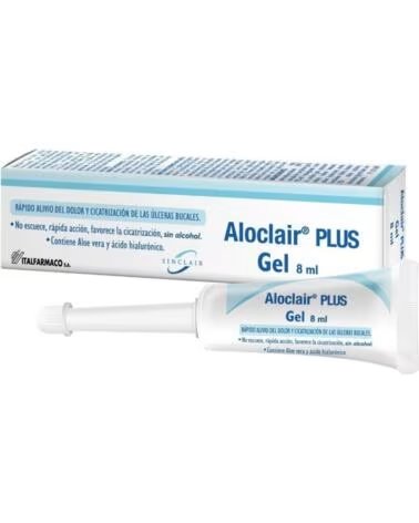 ALOCLAIR PLUS GEL 8 ML FOR CANKER SORES AND ORAL ULCERS