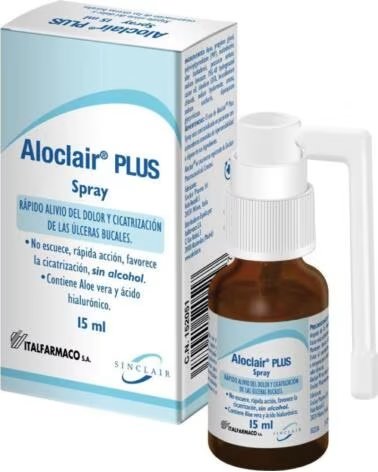 ALOCLAIR PLUS ORAL HEALING SPRAY 15 ML