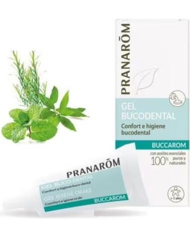 PRANAROM BUCCAROM ORAL CARE GEL WITH ESSENTIAL OILS