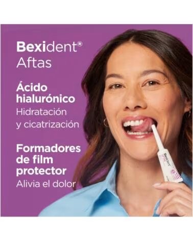 BEXIDENT AFTAS ORAL GEL WITH HYALURONIC ACID 8 ML
