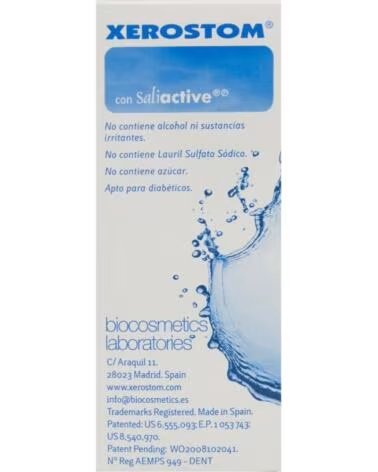 XEROSTOM MOISTURIZING MOUTHWASH 250 ML