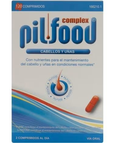 PILFOOD COMPLEX HAIR AND NAILS 120 TABLETS