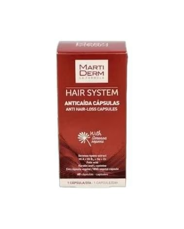 MARTIDERM HAIR SYSTEM ANTIQUEDA 60 CÁPSULAS