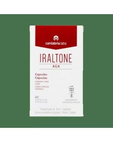 IRALTONE AGA COMPLÉMENT ALIMENTAIRE CAPILLAIRE 60 GÉLULES
