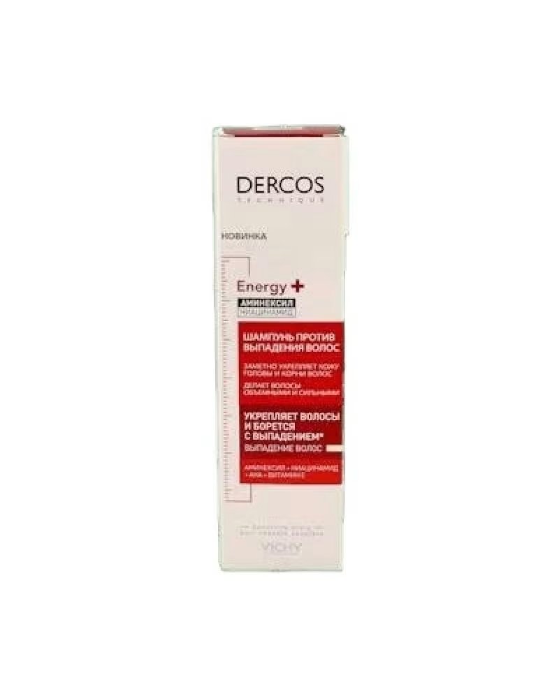 VICHY DERCOS ENERGY+ STIMULIERENDES ANTI-HAARAUSFALL-SHAMPOO MIT AMINEXIL UND NIACINAMID 200 ML