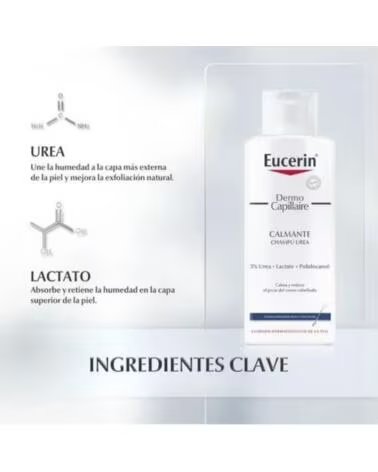 EUCERIN DERMOCAPILLAIRE CHAMPÔ UREIA 250ML