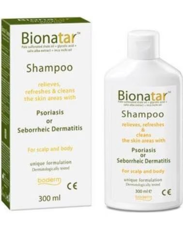 BIONATAR SHAMPOO PSORIASIS AND DERMATITIS TREATMENT 300ML