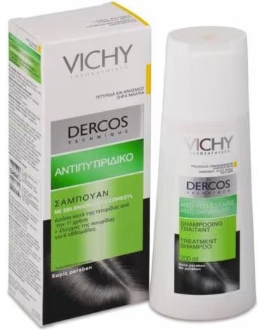 VICHY DERCOS ANTI-DANDRUFF TREATMENT SHAMPOO