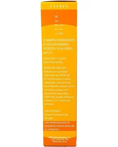 LIPER MOISTURIZING SHAMPOO WITH LIPOAMINO ACIDS AND UREA 200 ML