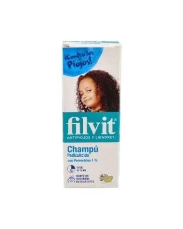 FILVIT ANTI-LICE AND NITS SHAMPOO WITH PERMETHRIN 1%