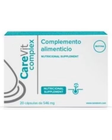 CAREVIT COMPLEX 20 CAPSULES DIETARY SUPPLEMENT FOR HAIR AND NAILS