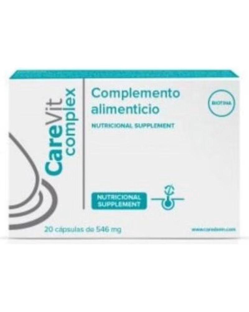 CAREVIT COMPLEX 20 CAPSULES DIETARY SUPPLEMENT FOR HAIR AND NAILS