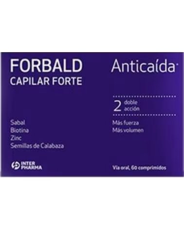 FORBALD CAPILAR FORTE ANTI-HAIR LOSS 60 TABLETS
