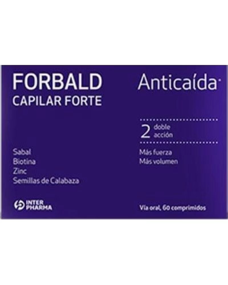 FORBALD CAPILAR FORTE ANTI-HAIR LOSS 60 TABLETS
