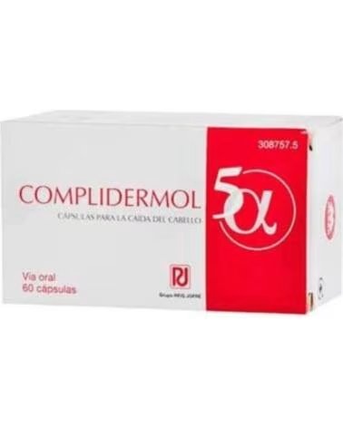 COMPLIDERMOL 5ALFA 60 CAPSULES