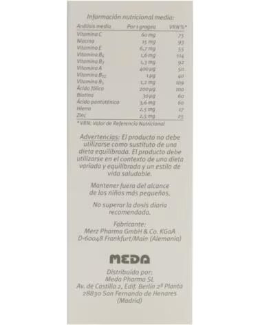 CERAVE GLAAN DRAGÉES 60 UNITÉS
