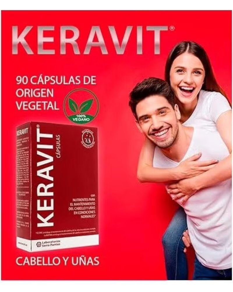 KERAVIT CAPSULES 90 UNITS