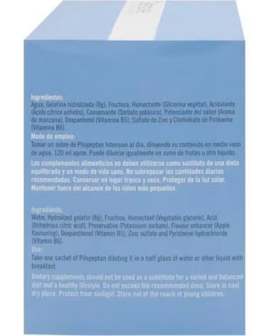 PILOPEPTAN INTENSIVE 15 SACHETS TRAITEMENT CAPILLAIRE ET ONGLES GENOVÉ