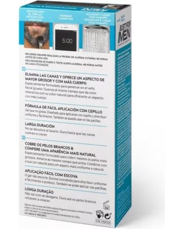JUST FOR MEN BARTFÄRBUNG GEL M-55 NATÜRLICH SCHWARZ