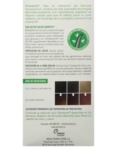 FARMATINT GEL PERMANENT HAARFARBE 5M HELLMAHAGONIBRAUN