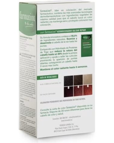 FARMATINT GEL COLORACIÓN PERMANENTE 7M RUBIO CAOBA