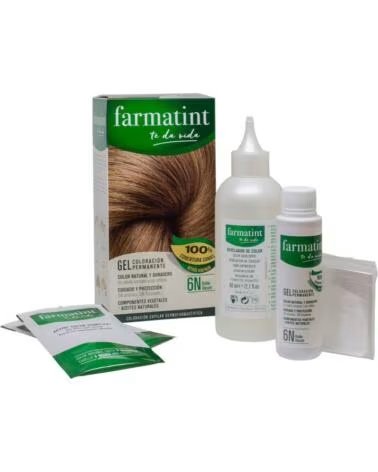 FARMATINT PERMANENT HAIR DYE 6N DARK BLONDE