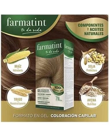 FARMATINT GEL HAIR COLOR 7N BLONDE