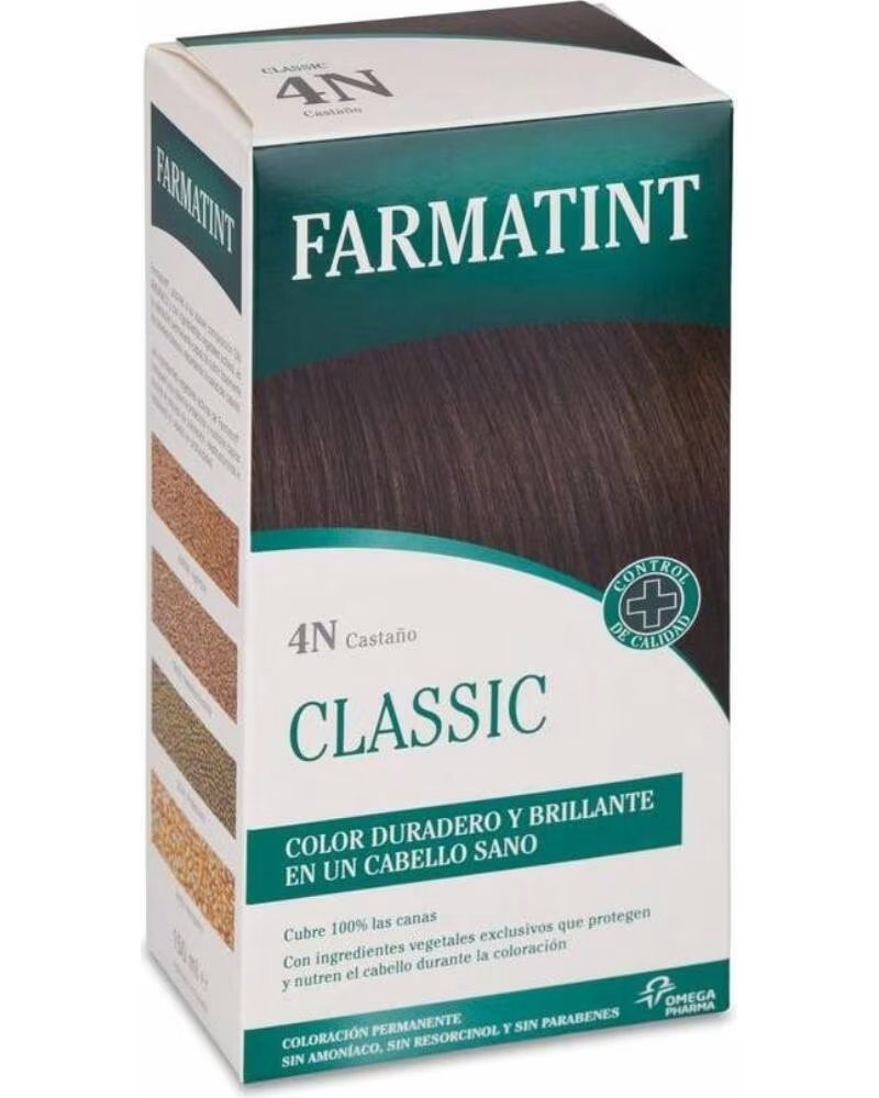 FARMATINT 4N GEL HAARFÄRBEMITTEL NATÜRLICHES KASTANIENBRAUN AMMONIAKFREI