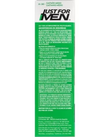 JUST FOR MEN SHAMPOO-IN COLOR H-30 MEDIUM BROWN