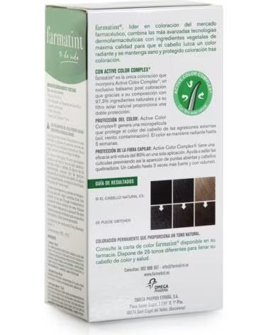 FARMATINT PERMANENT HAIR DYE 5N LIGHT CHESTNUT