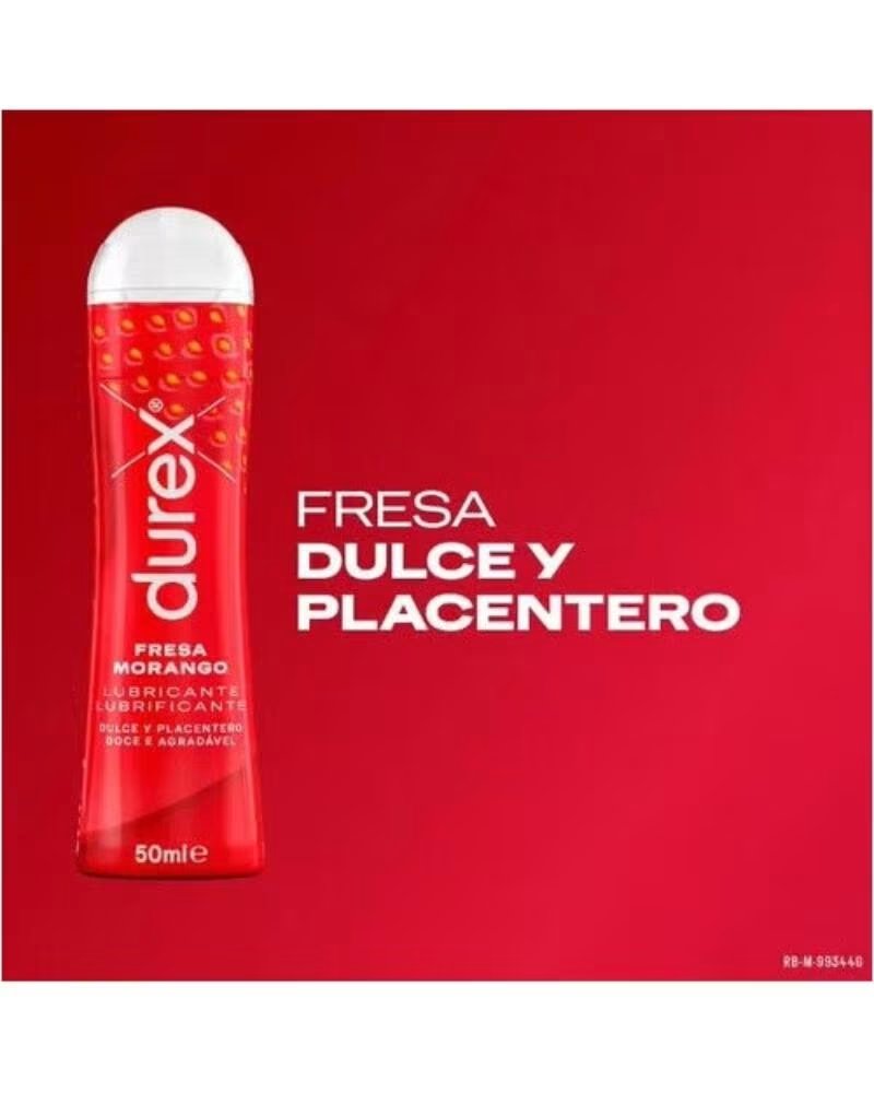 DUREX LUBRIFICANTE ÍNTIMO SABOR MORANGO 50ML
