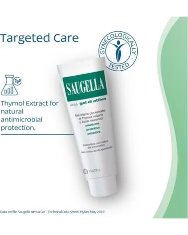 SAUGELLA ATTIVA GEL LUBRIFICANTE ÍNTIMO 30G