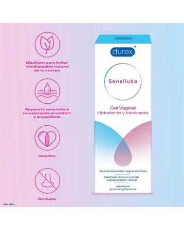 DUREX SENSILUBE FEUCHTIGKEITSSPENDENDES UND GLEITENDES INTIMGEL 40ML