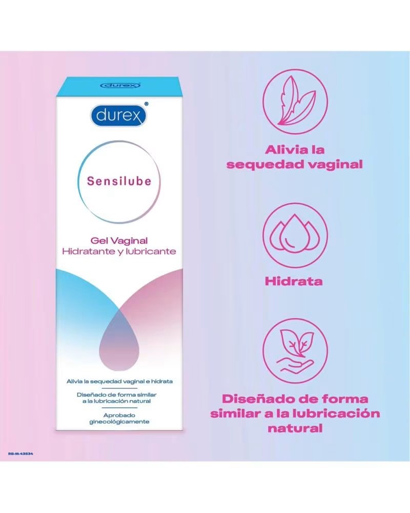 DUREX SENSILUBE FEUCHTIGKEITSSPENDENDES UND GLEITENDES INTIMGEL 40ML