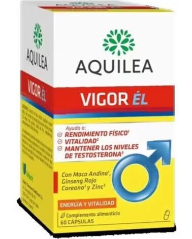 AQUILEA VIGOR ÉL 60 CÁPSULAS DESEMPENHO MASCULINO